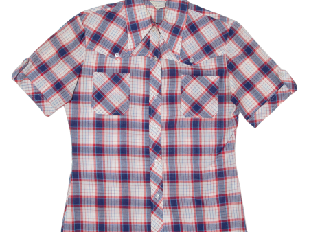 AKKERMANN Womens Shirt Red Check S Cheap