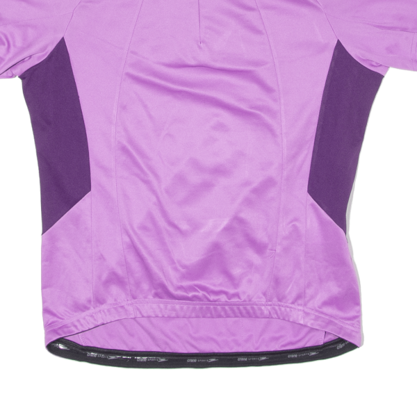 CRANE Cycling Womens Jersey Purple 1 4 Zip UK 14 on Sale