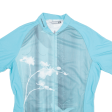 SUGOI Cycling Shirt Mens Jersey Blue V-Neck XL on Sale