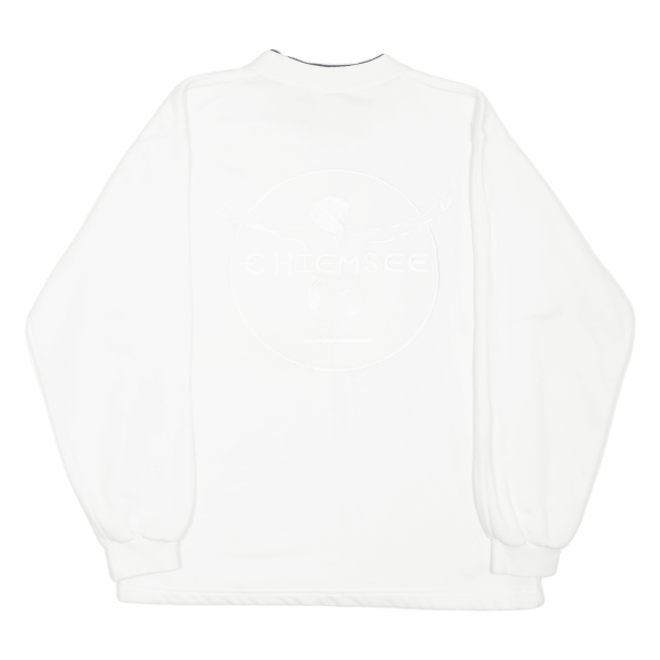 CHIEMSEE Mens Sweatshirt White M Discount