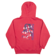 SUBDUED High Hopes Club Womens Red Hoodie M Sale