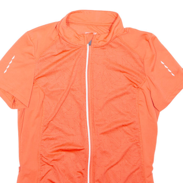 CRIVIT Full Zip Cycling Shirt Mens Jersey Pink M Hot on Sale