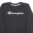 CHAMPION Womens Sweatshirt Black S Cheap