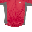 CANARI Cycling Mens Jersey Red 1 2 Zip M Discount