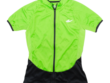 BRUNEX Cycling Full Zip Womens Jersey Green M Online Sale