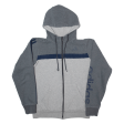 ADIDAS Mens Grey Hoodie Full Zip S Hot on Sale