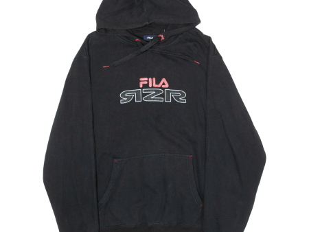 FILA RZR Mens Black Hoodie XL Cheap