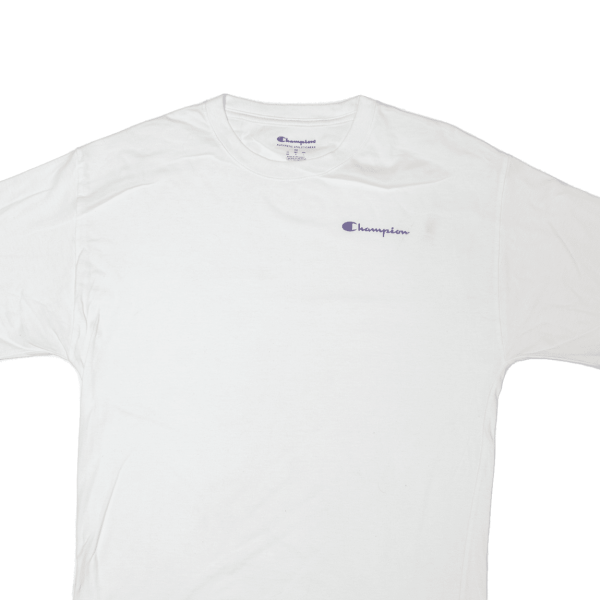 CHAMPION Mens T-Shirt White M Supply