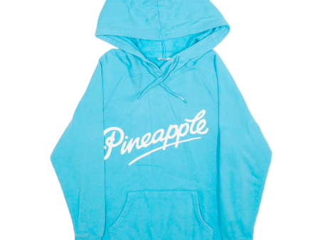 PINEAPPLE Womens Blue Hoodie XS Sale