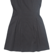 ARMANI JEANS Womens Skater Dress Black Short Sleeve Knee Length M on Sale