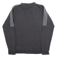 ADIDAS Mens Sweatshirt Grey S on Sale