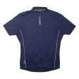 BRIKO Cycling Shirt Mens Jersey Blue 1 4 Zip L Online