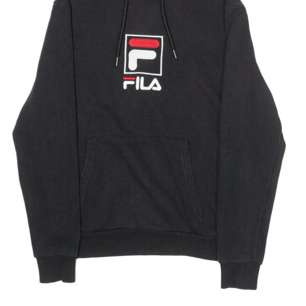 FILA Mens Black Hoodie S Sale