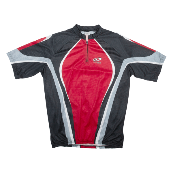 TCM Cycling Mens Jersey Red 1 4 Zip XL For Sale