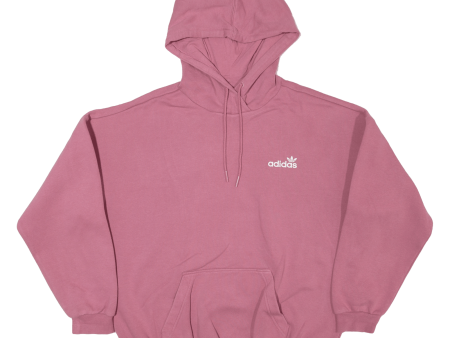 ADIDAS Womens Pink Hoodie UK 10 Hot on Sale