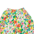 ARIZONA WEST High Waist Womens Casual Shorts White 90s Floral L W27 Hot on Sale