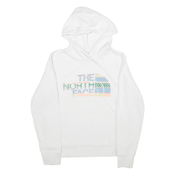 THE NORTH FACE Womens White Hoodie S For Discount