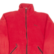 BARBOUR Mens Fleece Jacket Red S Fashion