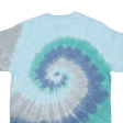 COLORTONE Mens Tie Dye T-Shirt Blue M Hot on Sale