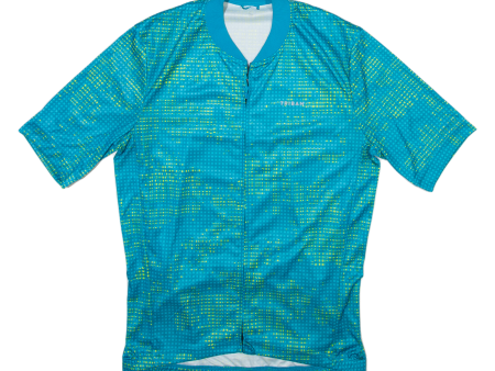 TRIBAN Cycling Full Zip Mens Jersey Blue L Online Sale