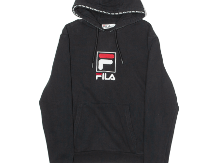 FILA Mens Black Hoodie S Sale