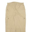 WILD FABLE Cargo Womens Trousers Beige Relaxed Tapered W32 L27 Fashion