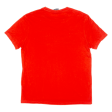 CHAMPION Mens T-Shirt Red USA Crew Neck S Online Hot Sale