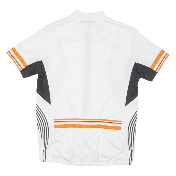 CROSSWAVE Full Zip Cycling Mens Jersey White High Neck XL Online