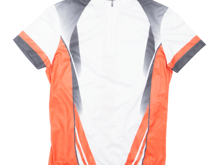 BRINEX Cycling Shirt Mens Jersey Orange S For Sale