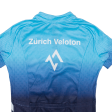 CUORE Cycling Full Zip Mens Jersey Blue S Sale