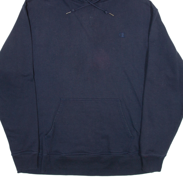 CHAMPION Mens Blue Hoodie XL Discount