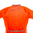 CRAFT Cycling Shirt Mens Jersey Orange High Neck M Supply