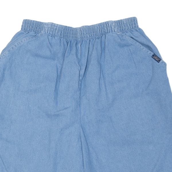 CHIC Womens Casual Shorts Blue 90s M W26 Hot on Sale