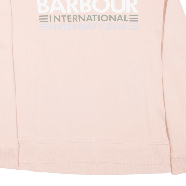 BARBOUR Womens Sweatshirt Pink UK 10 Online