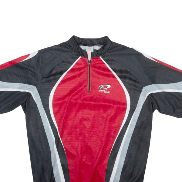 TCM Cycling Mens Jersey Red 1 4 Zip XL For Sale