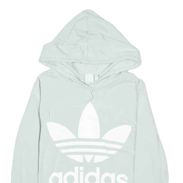 ADIDAS ORIGINALS Womens Blue Hoodie UK 10 Online