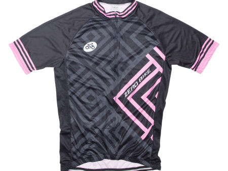 ZERO BIKE Full Zip Cycling Shirt Womens Jersey Pink XL Online