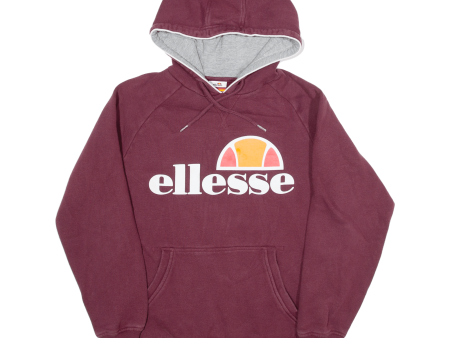 ELLESSE Mens Maroon Hoodie M Discount