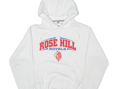 RUSSELL ATHLETIC Rose Hill Royals LIHI Mens White Hoodie S For Cheap