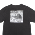 THE NORTH FACE Mens T-Shirt Black Crew Neck S Hot on Sale