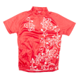 CRANE Cycling Mens Jersey Red 1 4 Zip M Online now