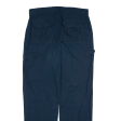 Cargo Mens Trousers Blue Regular Straight W34 L34 Online Hot Sale