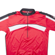 TEC BIKE Cycling Shirt Mens Jersey Red 1 2 Zip L Sale