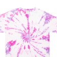 COMFORT WASH Mens Tie Dye T-Shirt Pink M Online Sale