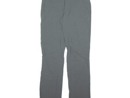 COLUMBIA Outdoor Womens Trousers Grey Regular Straight Nylon W30 L32 Online Hot Sale