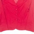 Womens Blazer Jacket Red 90s M Hot on Sale