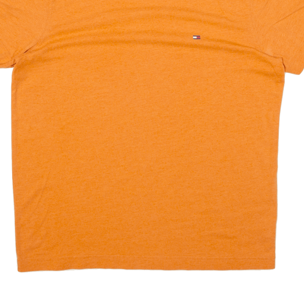 TOMMY HILFIGER Mens T-Shirt Orange XS Online