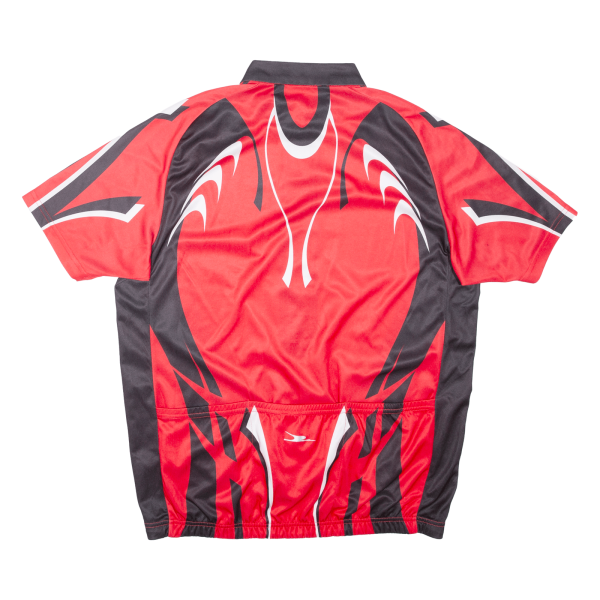 CRANE Cycling Shirt Mens Jersey Red 1 2 Zip 2XL For Cheap