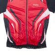 CRIVIT Full Zip Cycling Shirt Mens Jersey Red L on Sale