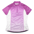 CRIVIT Cycling Shirt Womens Jersey Pink 1 4 Zip L Supply